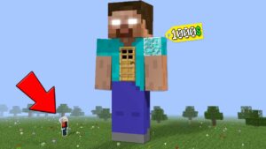 1000$ GİZLİ HEROBRINE EV – Minecraft
