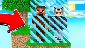 ADADA TEK BLOKTA HAPSOLDUK 😱 – Minecraft