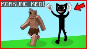CARTOON CAT ŞEHRE GELDİ, TEPEGÖZÜ YAKALADI! 😱 – Minecraft