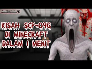 CERITA SCP-096 DI MINECRAFT DALAM WAKTU 1 MENIT! (SCP Foundation Story In Minecraft) #Shorts