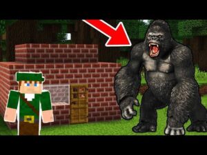 DESAFIO DA BASE VS KING KONG DO MINECRAFT!! SOBREVIVEMOS OU FOMOS ENGOLIDOS?