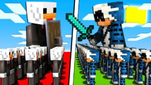 ESERCITO DI KENDAL CONTRO ESERCITO DI BELLAFACCIA!!! – MINECRAFT ITA