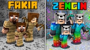 FAKİR MADENCİ AİLE VS ZENGİN MADENCİ AİLE! 😱 – Minecraft