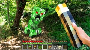 GIOCO A MINECRAFT NELLA VITA REALE