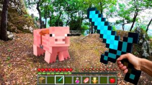 GIOCO A MINECRAFT NELLA VITA REALE