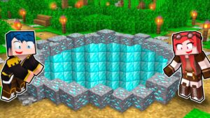 HO TROVATO UNO STRANO BUCO DI DIAMANTE SU MINECRAFT!