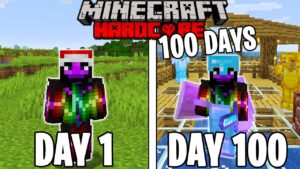 I Survived 100 Days in Hardcore Minecraft…Again