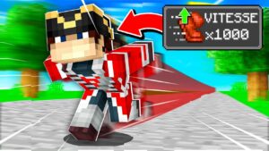 Je COURS 1000x PLUS VITE dans MINECRAFT !