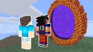 MEU AMIGO ME ENSINOU O NOVO PORTAL SECRETO DO MINECRAFT !