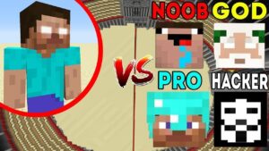 Minecraft Battle: Noob vs PRO vs HACKER vs GOD : SUPER HEROBRINE APOCALYPSE Challenge – Animation