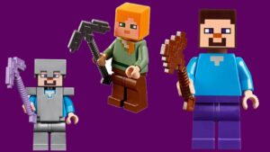 Minecraft House building challenge with LEGO –  Lego minecraft world moc