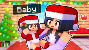 My BABY’S First Christmas In Minecraft!