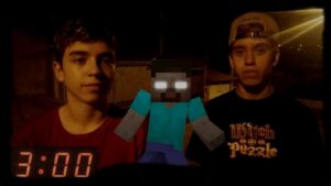 NÃO JOGUE MINECRAFT PE AS 3:00 AM (DA MADRUGADA) #03 Ft Beto Gamer