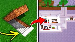 O MELHOR ESCONDERIJO 100% SECRETO DO MINECRAFT!! (MANSÃO SECRETA)