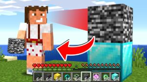 Paso Minecraft pero Consigo cada Bloque que Miro