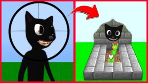 SNİPER CATOON CAT’İ VURDU! 😱 – Minecraft