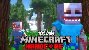 Sobreviví 100 Días en un Mundo de Parásitos en Minecraft Hardcore y esto es lo que paso…