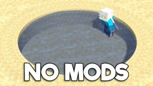 This Circle is in Vanilla Minecraft