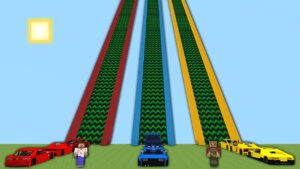 UZAY RAMPADAN EN UZAĞA UÇAN KAZANIR! 😱 – Minecraft