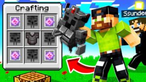 Using *OP* WITHERITE ARMOR in Minecraft