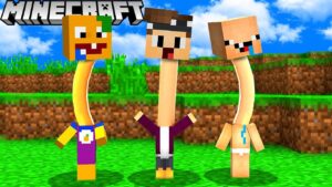 WIR BEKOMMEN LUSTIGE HÄLSE IN MINECRAFT!