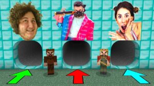YANLIŞ YOUTUBER MAĞARASINI SEÇERSEN ÖLÜRSÜN #8 😱 – Minecraft